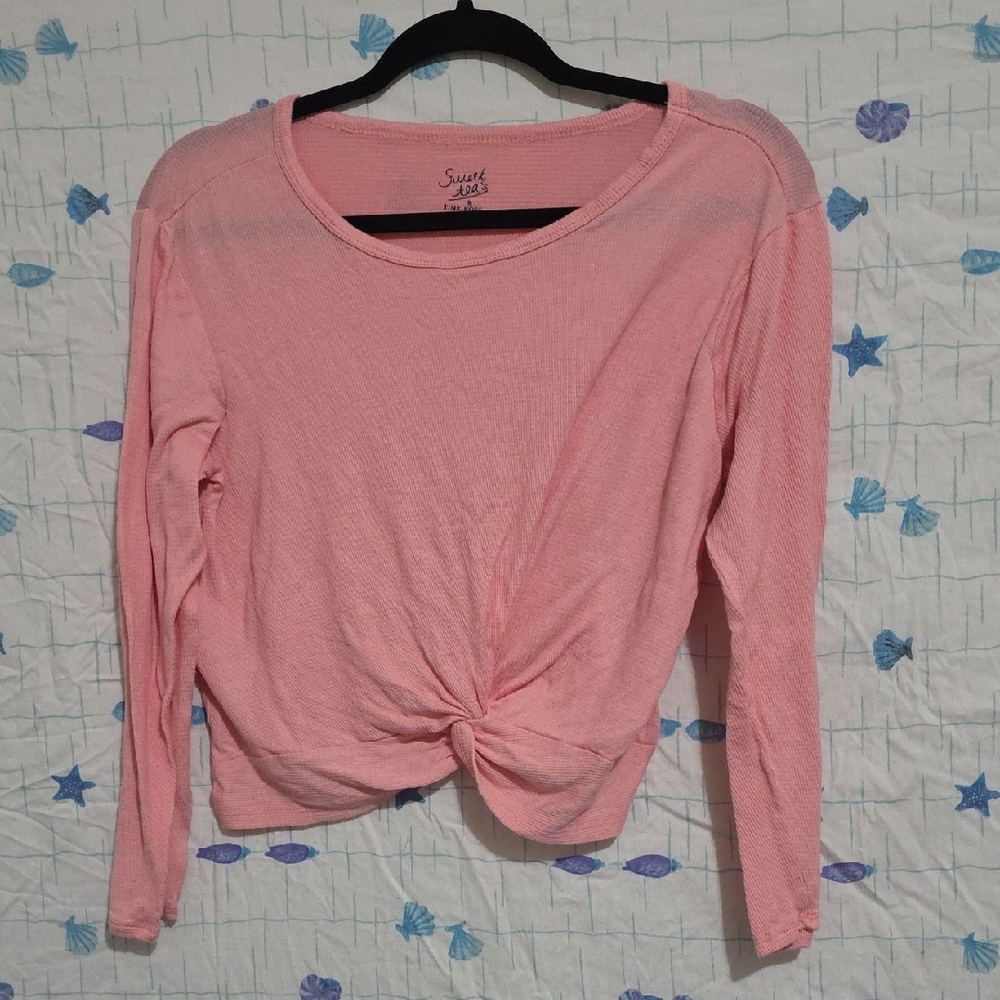 Pink Knotted Women's Top